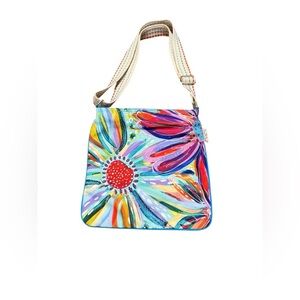 Sun ‘ n ‘ Sand Colorful Floral Shoulder Bag